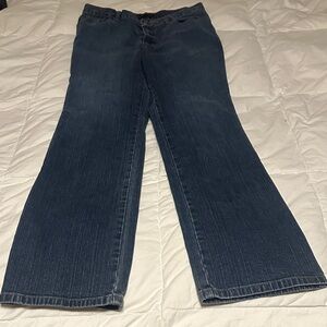 New York & Company Dark Blue Boyfriend Jeans
